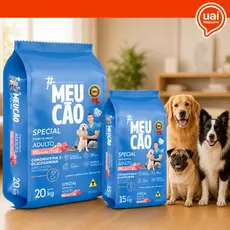 Ração Cachorro Adulto 20Kg e 15Kg Meu Cão Special Frango & Carne Premium Especial