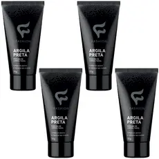 Argila Preta Máscara de Limpeza Facial e Removedora de Cravos 30g - Fashion Cosméticos