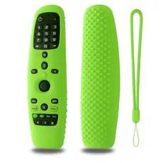Capa Antiderrapante Verde Vibrante para Controle Remoto LG Magic – Encaixe Perfeito + Alça Reforçada