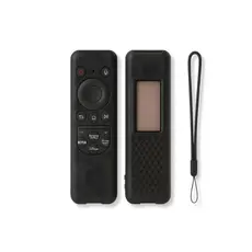 Case Capa de Silicone Preta Antiderrapante Controle Remoto Smart TV Resistente, Lavável e Durável