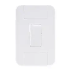 CONJUNTO 4X2 COM 1 INTERRUPTOR BIPOLAR SIMPLES 10A 250V TABLET BRANCO TRAMONTINA