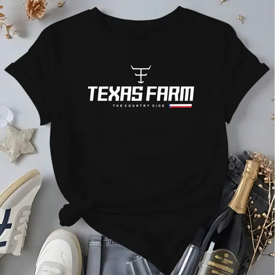 Camiseta Femenina Cowtry Texas Blusa Algodão Rodeio Boiadeira T-shirt Moda Agro Envio Rapido