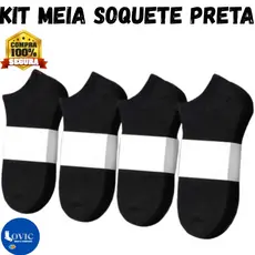 Meia Masculina Soquete Confortáveis Para o Dia a Dia Homem