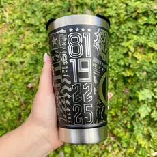 Copo Térmico Personalização em 360 Graus 473 ML Personalizado Time