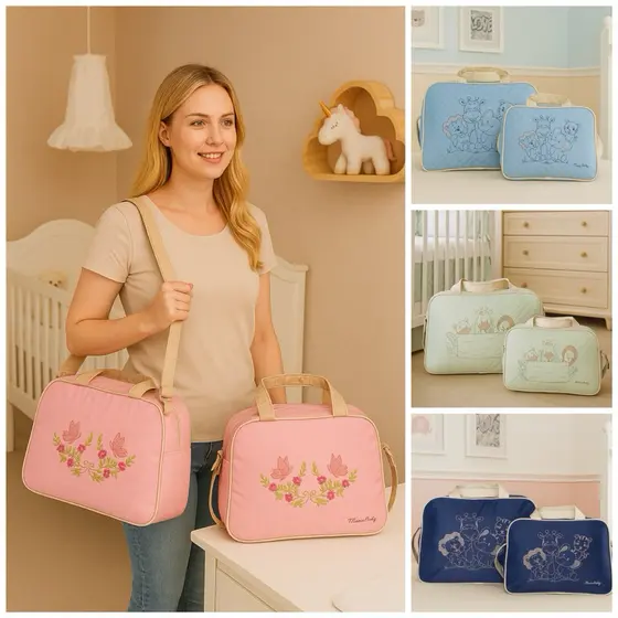 Bolsa kit Bebe maternidade menino envio imediato na promoção