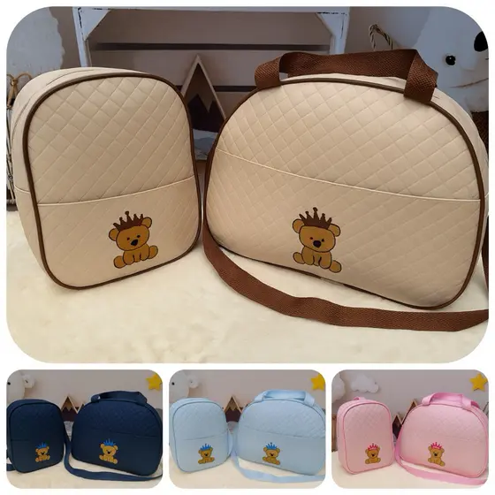 Bolsa e mochila maternidade kit passeio com Bebê