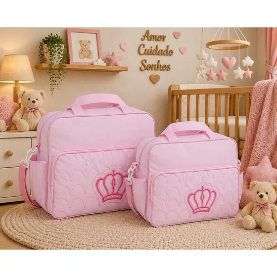 Bolsa Kit Para Saída Maternidade Mala do Bebe Menino e Menina Promoção