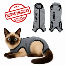 Macacão Pós Cirurgico Pet - Para Gatos