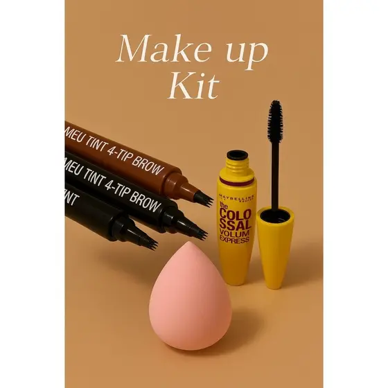 Kit Maquiagem Caneta Fio a Fio