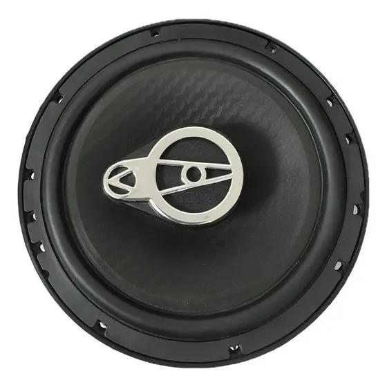 Kit 2x Alto Falante 6'' Coaxial Premium Titan Preto 50w