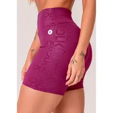 BERMUDA FITNESS FEMININA LOGOMANIA REFLECTIONS DLK