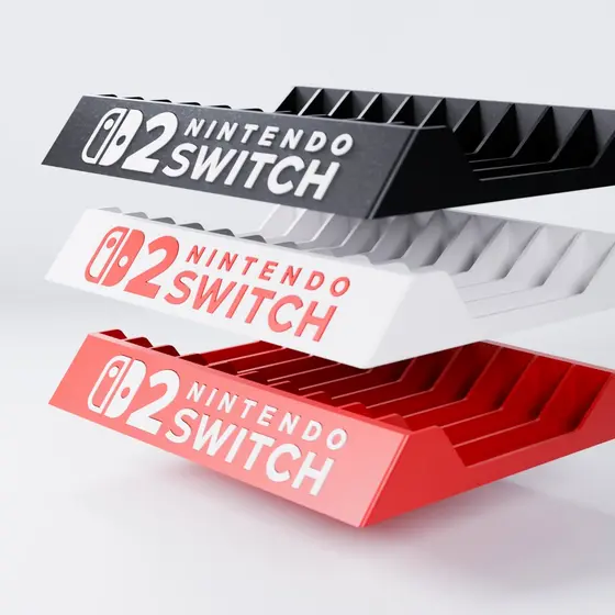 Suporte Organizador de Jogos para Nintendo Switch 2 - Várias Cores