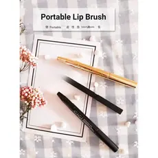 Cici pincel de maquiagem pincel labial retrátil portátil pincel de batom pincel de maquiagem artista dedicado pincel lab