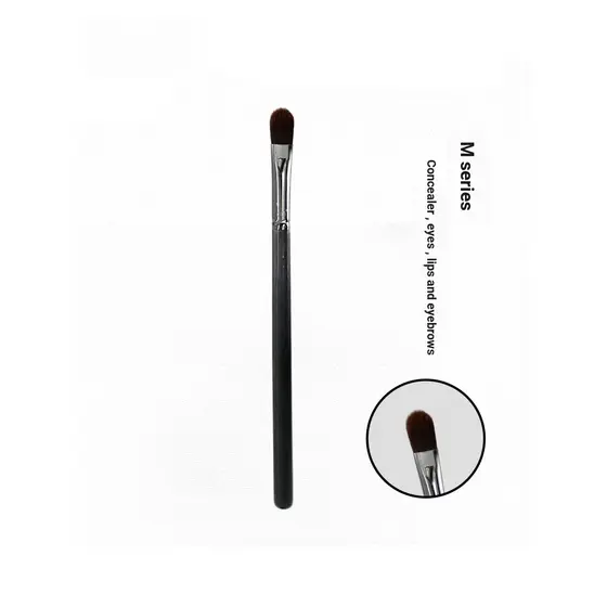 [Série M] Pincel corretivo médio para cabelo Artificial Pincel para sobrancelha Pincel para lábios Pincel para delineado