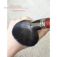 Cici Pincel Animal Cabelo Esquilo Cabelo Blush Pincel Contorno Pincel Destaque Pincel Scarlet Moon Brocado Branco Conjun