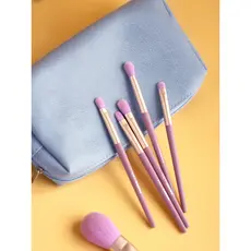 Cici Pincel de maquiagem Sage Conjunto pequeno 5 Blush Brush Eyeshadow Brush Lip Brush Conjunto de pincéis baratos Pacot