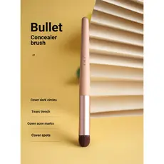 Cici Pincel de maquiagem Bullet Concealer Brush Concealer Brush Bullet Fine Tear Groove Acne Mark Concealer Brush
