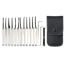 Kit De Ferramentas Abertura Michas Com 15 Peças E Estojo
