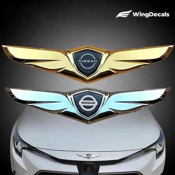 Acessórios de Emblemas para Carros Nissan GTR Sport Tiida Navara Qashqai Versa Sentra Pathfinder Altima Kicks Sunny X 1F