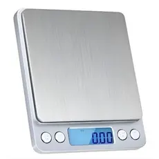 Mini Balança Digital de Comida Alta Precisão 0,1 a 3kg Culinária Fitness Portátil