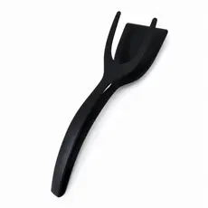 Espátula Pegador Pinça Para Cozinha Resistente ao Calor Fritura Pega Firme Grande 31cm