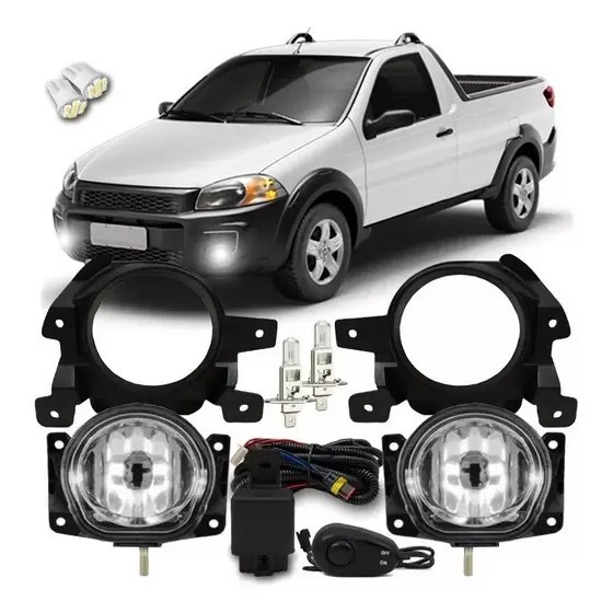 Kit Farol De Milha Strada Working 2014 2015 2016 2017 2018