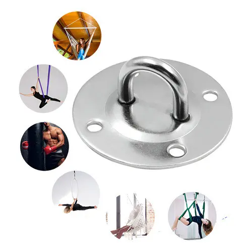Gancho Aéreo Em Aço Inox Para Yoga Saco De Areia Acrobacia