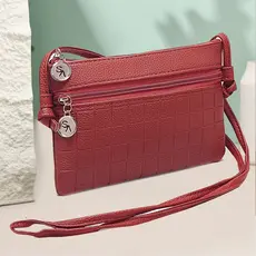 Bolsas Bolsinha Feminina Simple Transversal Cabe Celular L9058
