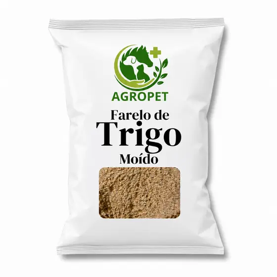 Farelo de Trigo Natural para Bovinos e Aves | AGROPET 1kg