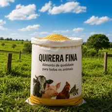 5kg Quirera de Milho Fina para Trato de Animais, Pesca e Alimentação Rural Alta Qualidade, Nutritiva e Econômica