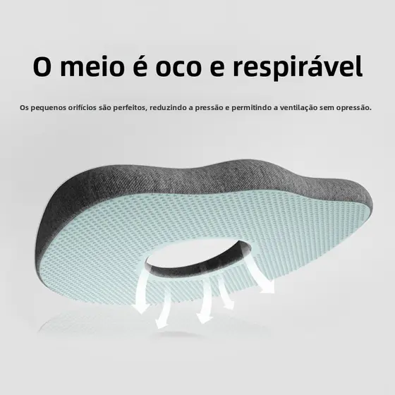 Almofada de resfriamento para poltrona reclinável, almofada de apoio lombar em espuma de memória, almofada para assento