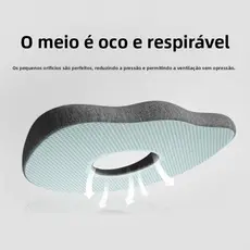 Almofada de resfriamento para poltrona reclinável, almofada de apoio lombar em espuma de memória, almofada para assento
