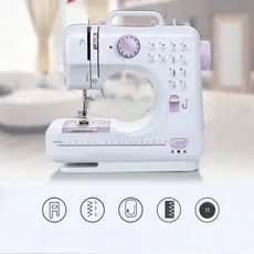 Mini Máquina de Costura Doméstica com 12 Pontos Multifuncionais