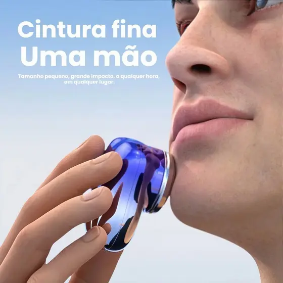 Barbeador Elétrico Portátil à Prova d’Água – Compacto, Recarga Rápida USB-C e Seguro