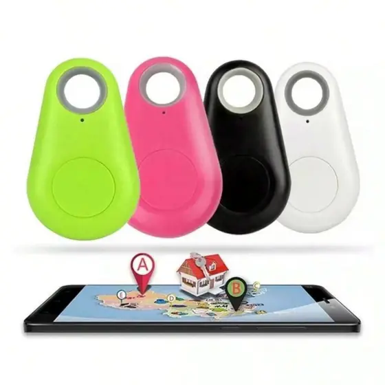 Rastreador de Bagagem Mala Anti-Perda Chaveiro GPS Mini Localizador TAG ITAG