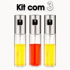 1/2/3 Peças Borrifador Azeite Pulverizador Premium Culinário Adequado Para Cozinhas 100ml Promoção