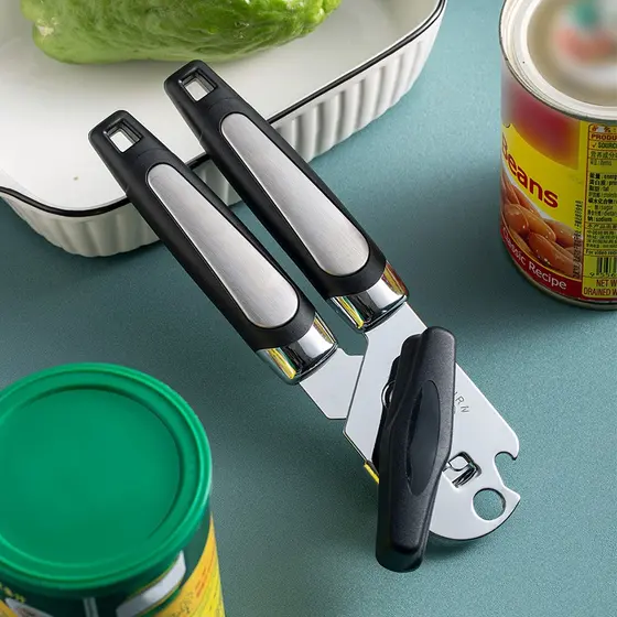 Abridor Profissional Aço Inox - Latas E Garrafas para Casa
