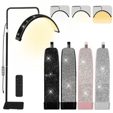 LUPITA Luminaria Meia Lua Estetica Mesa Spa Arco 3 Tons Ajustavel Salao Beleza Limpeza De Pele