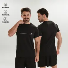 Camisa Fitness Masculina Poliamida Premium | Academia, Treino, Corrida | Ato Fitness