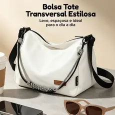 Nova bolsa leve com ampla capacidade estilo casual versátil pode ser usada como bolsa transversal ou bolsa de ombro mode