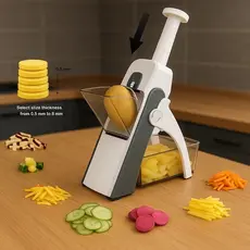 Slicer Grater Vegetable Cutter 5 Functions Multifunctional Vegetables Fruits Potato Chopper