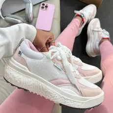 Tênis Feminino Blogueira Casual Academia Confortável Leve Macio