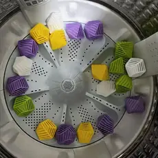 Cubo de rubik anti-emaranhamento bola de lavanderia descontaminação bola de limpeza fricção anti-nó bola de lavagem tamb