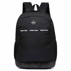 Mochila Masculina Reforçada Preta Spector Juvenil Resistente Faculdade
