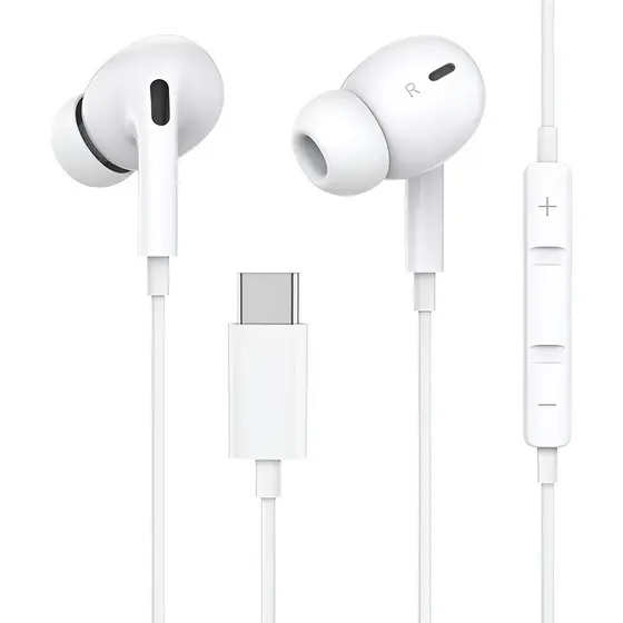 Fone De Ouvido Tipo C Com Microfone Para Samsung Xiaomi