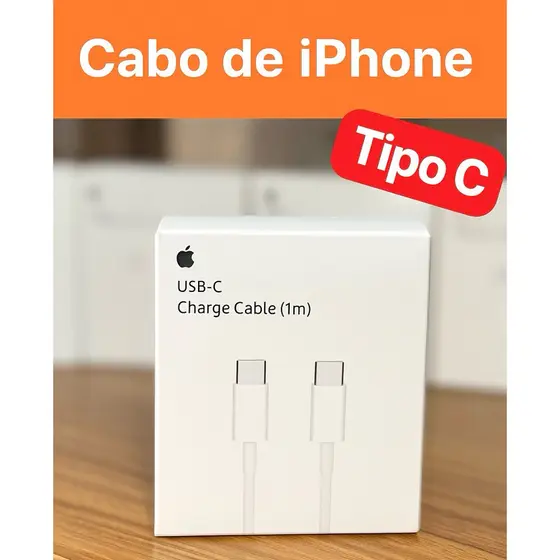 Cabo Tipo C iphone 15 16 17 Original Apple 60w Usb-c PROMOÇÃO