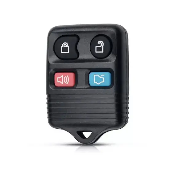 Capa Controle Remoto Alarme Ford Ka Fiesta Ranger Eco Sport 4 Botões