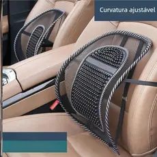 Encosto Lombar Ortopédico Corretor Postural para Banco de Carro