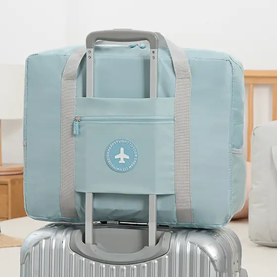 Bolsa de Viagem Dobrável Multiuso - Encaixa na Mala, Ideal para Viagens