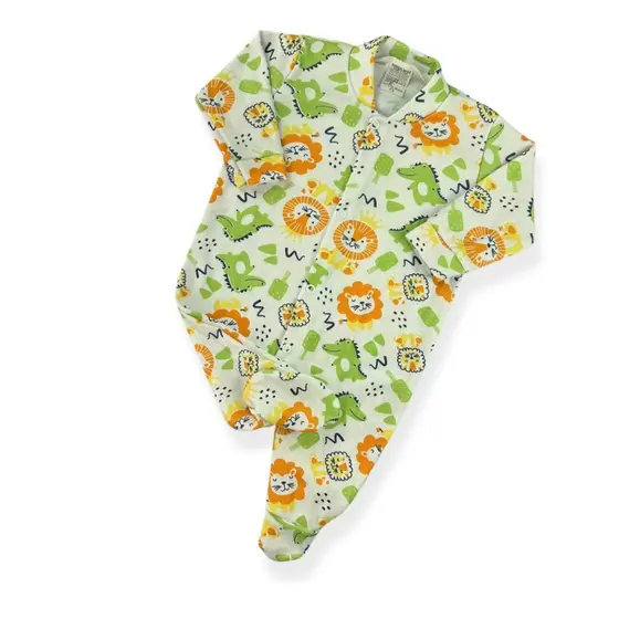Macacão Para Bebê ESTAMPADO Malha Canelada Linha Basic Confortável Moda Bebe
